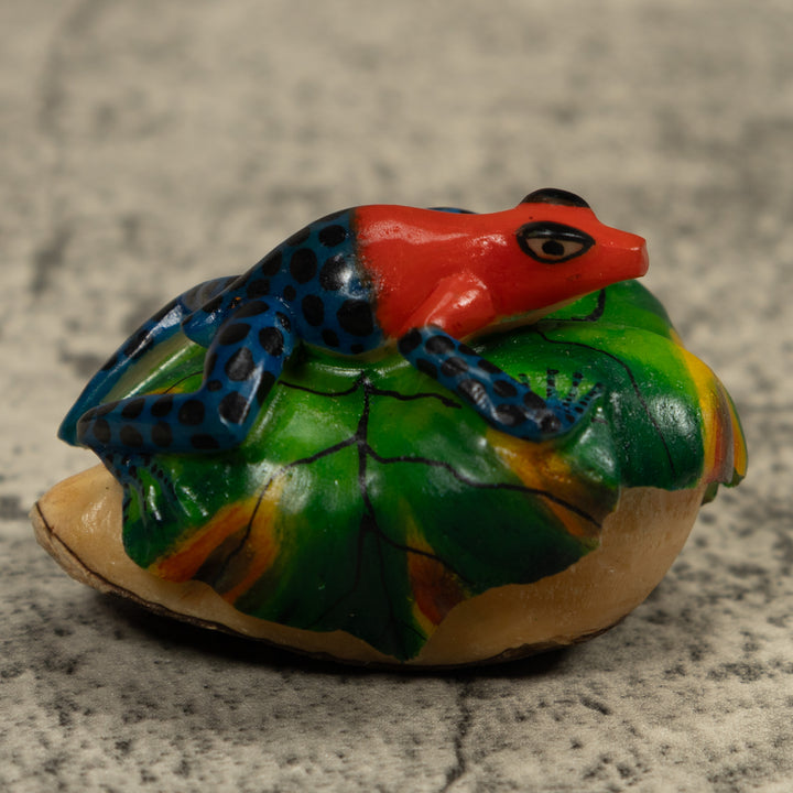 Poison Dart Frog Tagua Carving