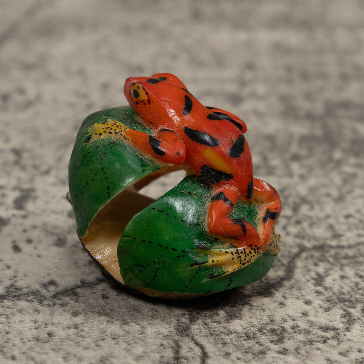 Poison Dart Frog Tagua Carving