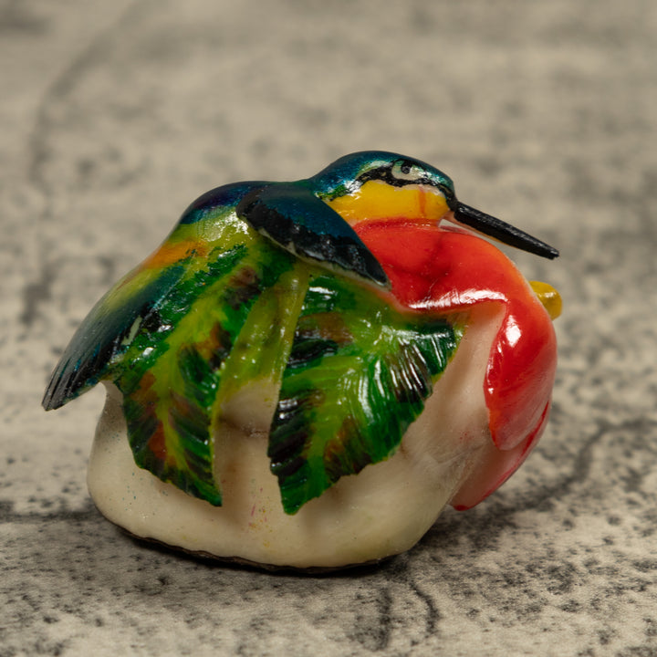Hummingbird Tagua Carving