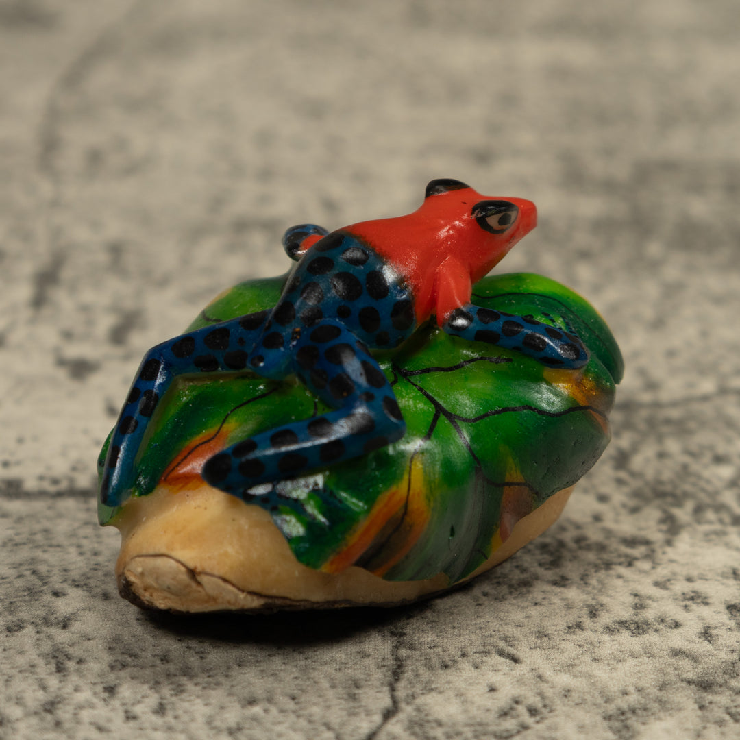 Poison Dart Frog Tagua Carving
