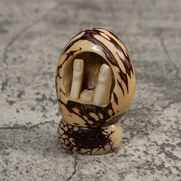 Christmas Creche Tagua Carving