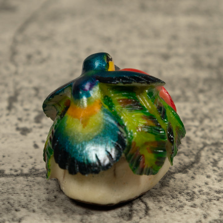 Hummingbird Tagua Carving