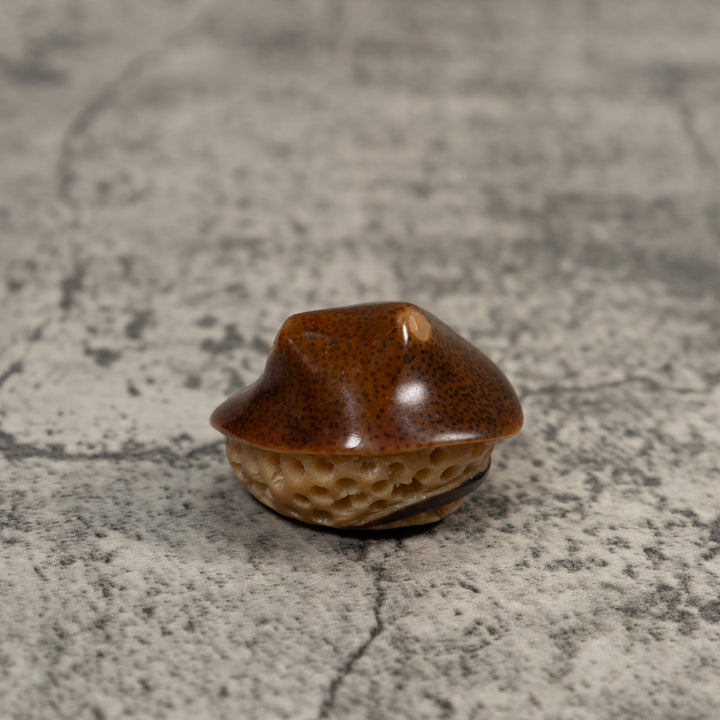 Vintage Stingray Fish Tagua Carving