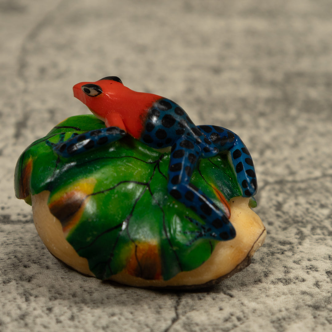 Poison Dart Frog Tagua Carving