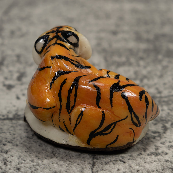 Bengal Tiger Tagua Carving