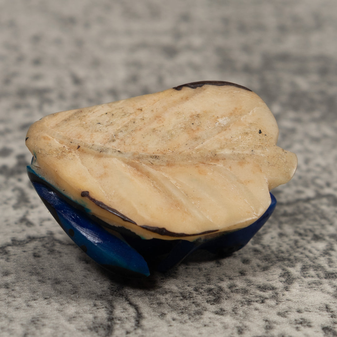 Blue Poison Dart Frog Tagua Carving