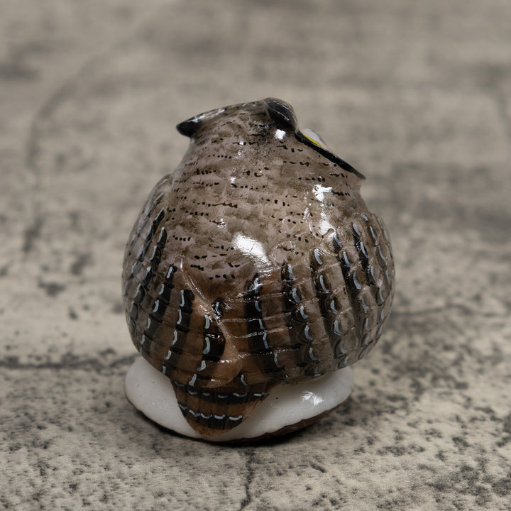 Owl Bird Tagua Carving