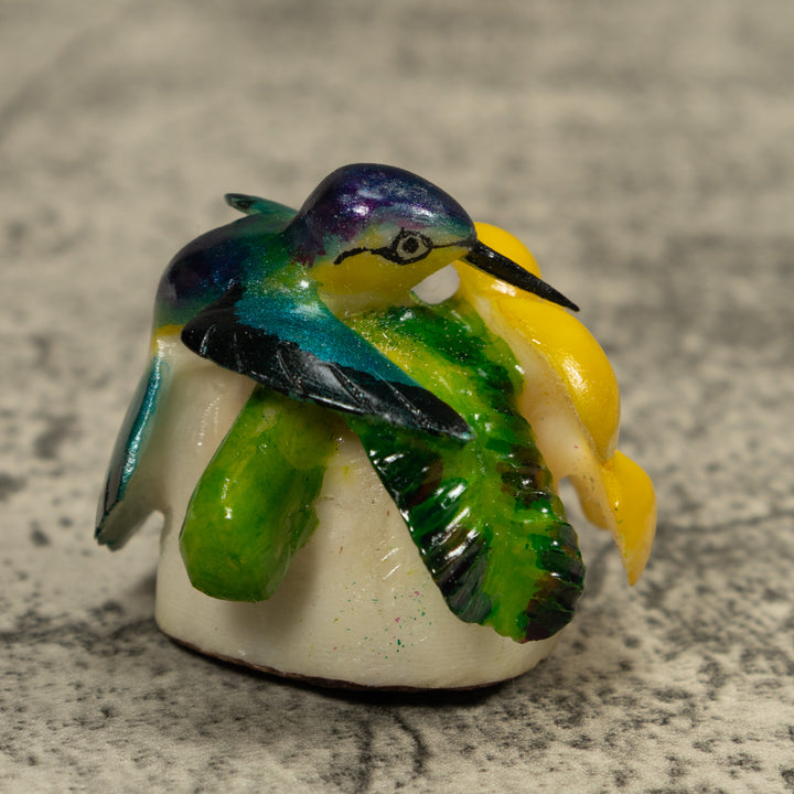 Hummingbird Tagua Carving