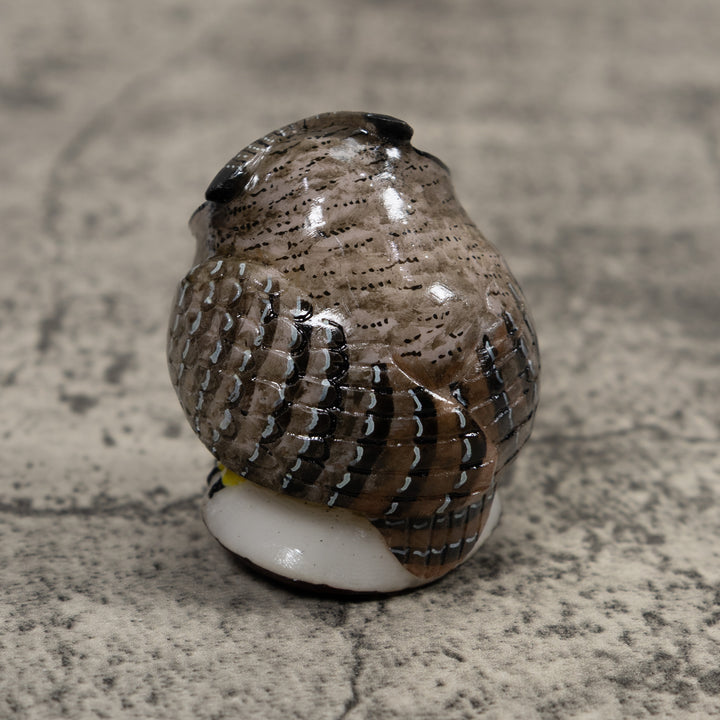Owl Bird Tagua Carving