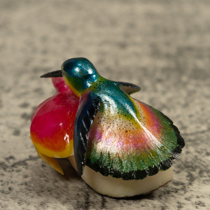 Hummingbird Tagua Carving