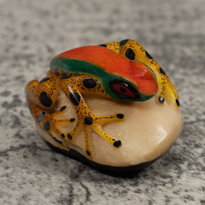 Poison Dart Frog Tagua Carving