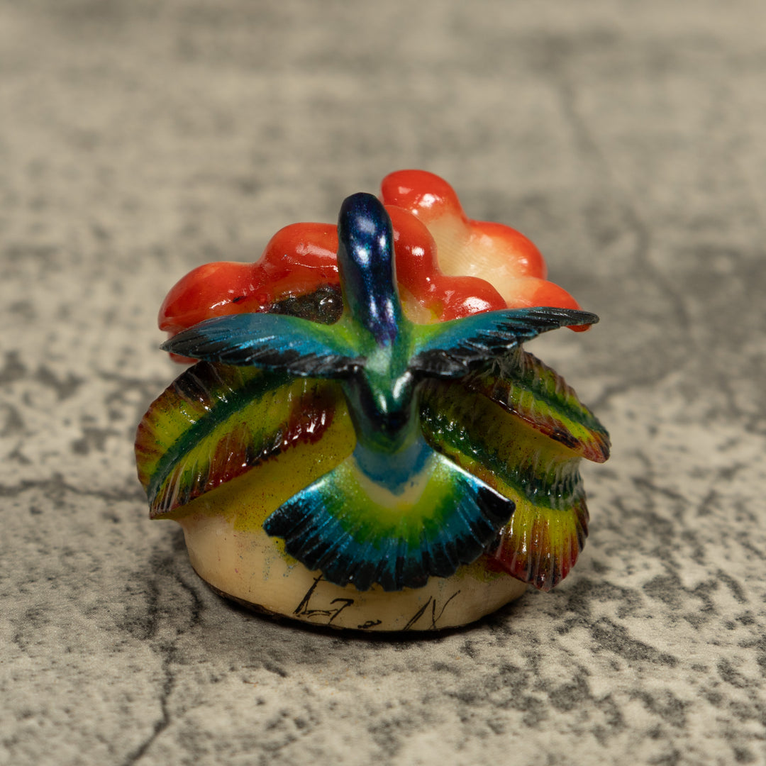 Hummingbird Tagua Carving