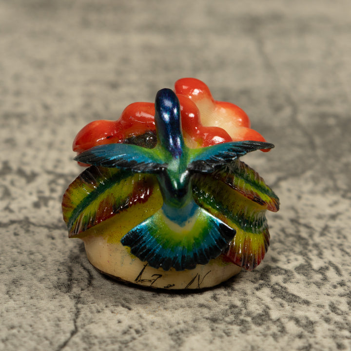 Hummingbird Tagua Carving