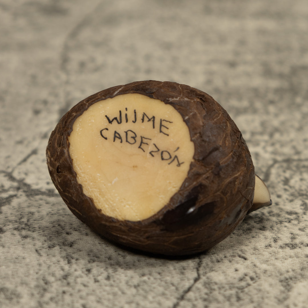 Sea Turtle Tagua Carving