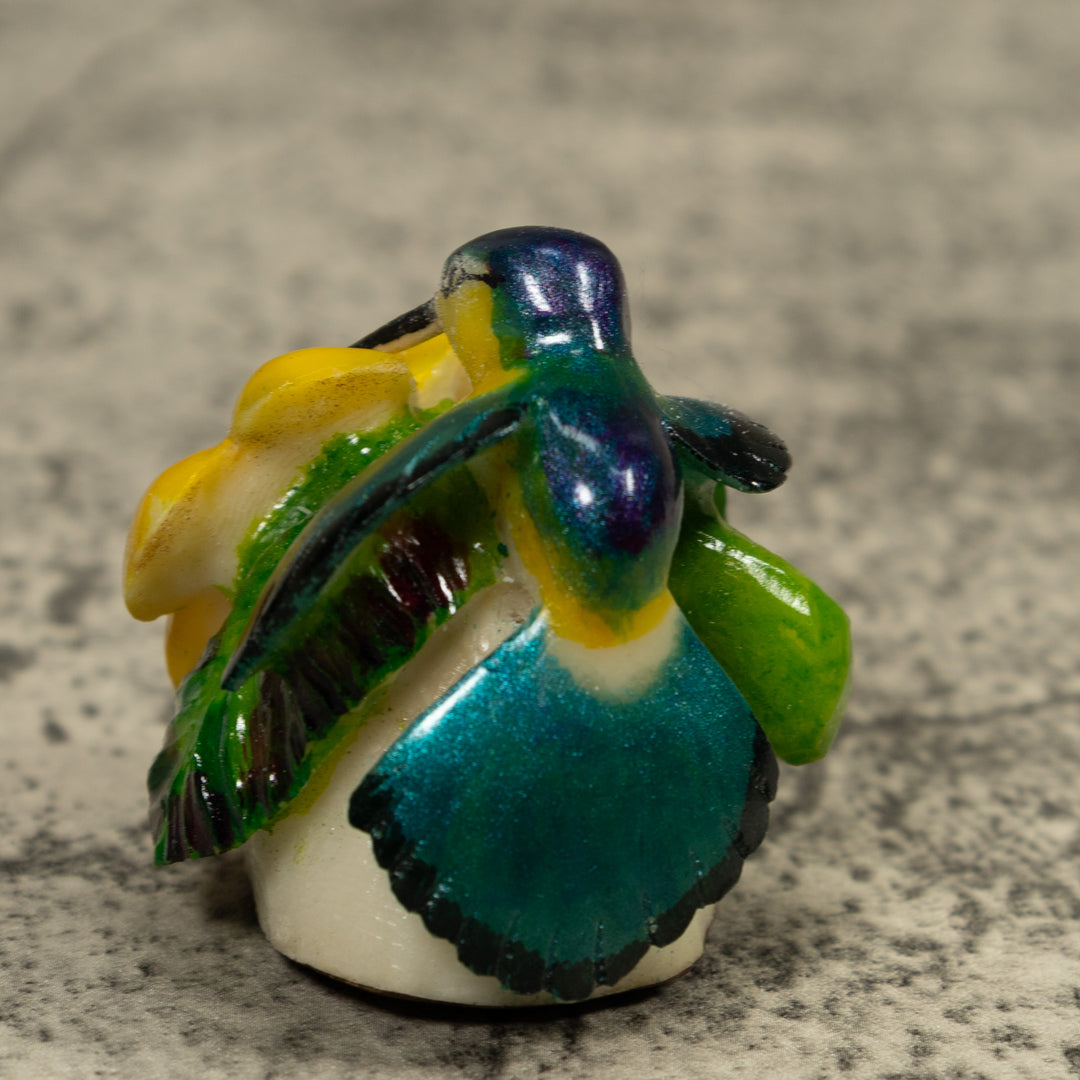 Hummingbird Tagua Carving