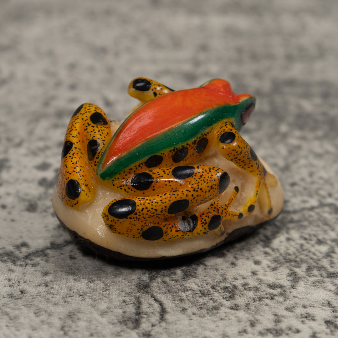Poison Dart Frog Tagua Carving