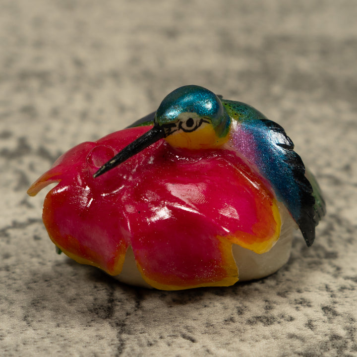 Hummingbird Tagua Carving