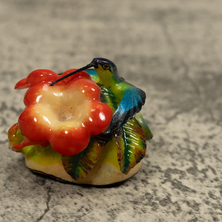 Hummingbird Tagua Carving