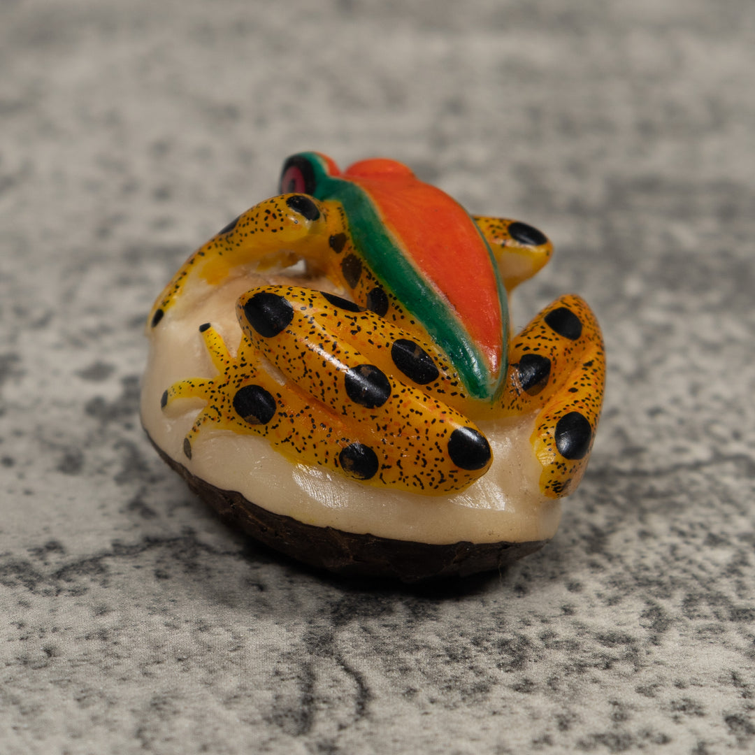 Poison Dart Frog Tagua Carving