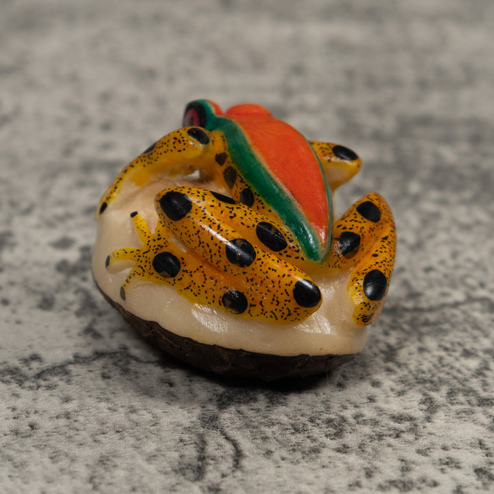 Poison Dart Frog Tagua Carving