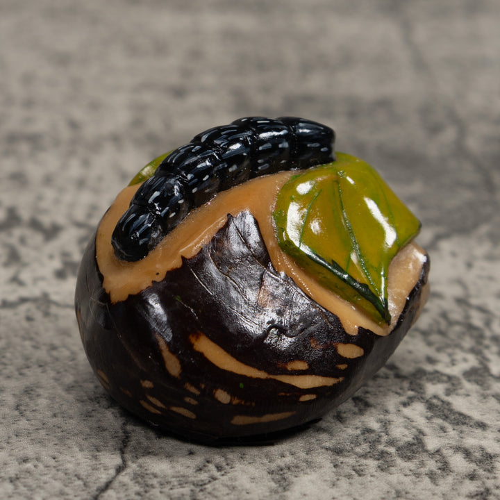 Caterpillar Tagua Carving