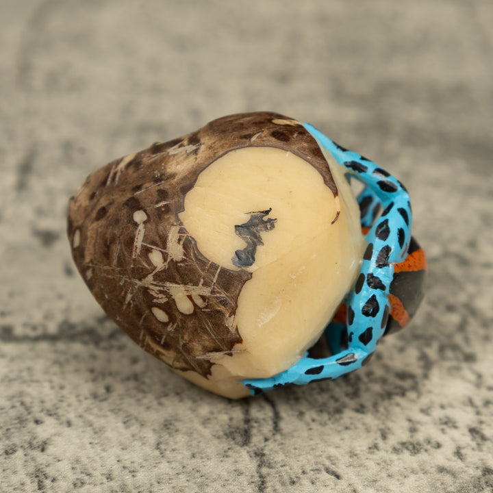 Double Poison Dart Frog Tagua Carving