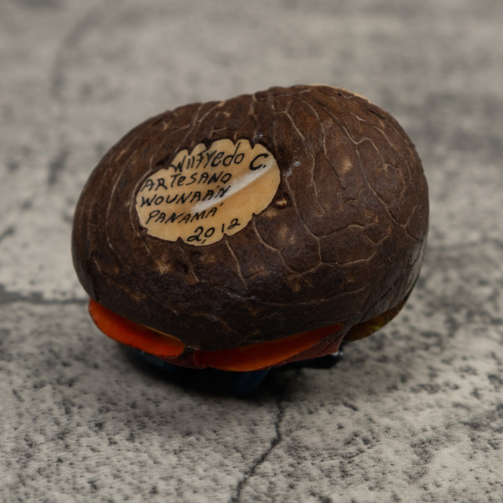 Blue Poison Dart Frog Tagua Carving