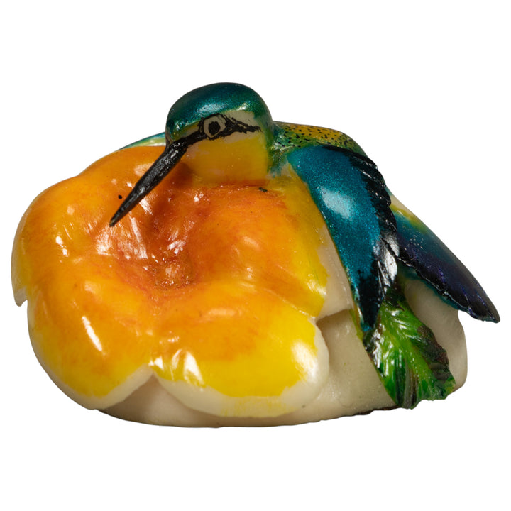 Hummingbird Tagua Carving