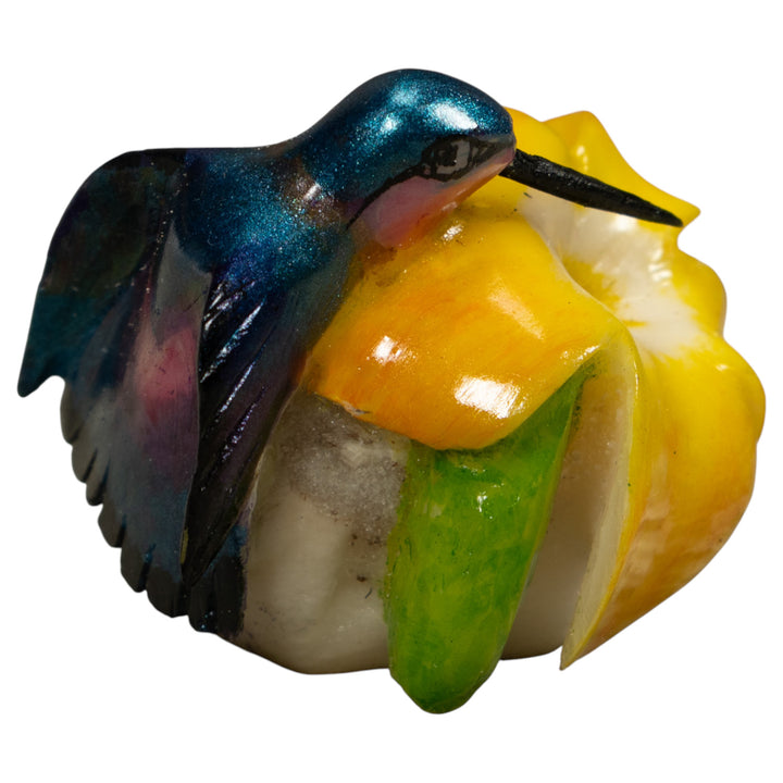 Hummingbird Tagua Carving
