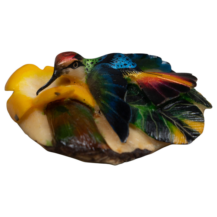 Hummingbird Tagua Carving