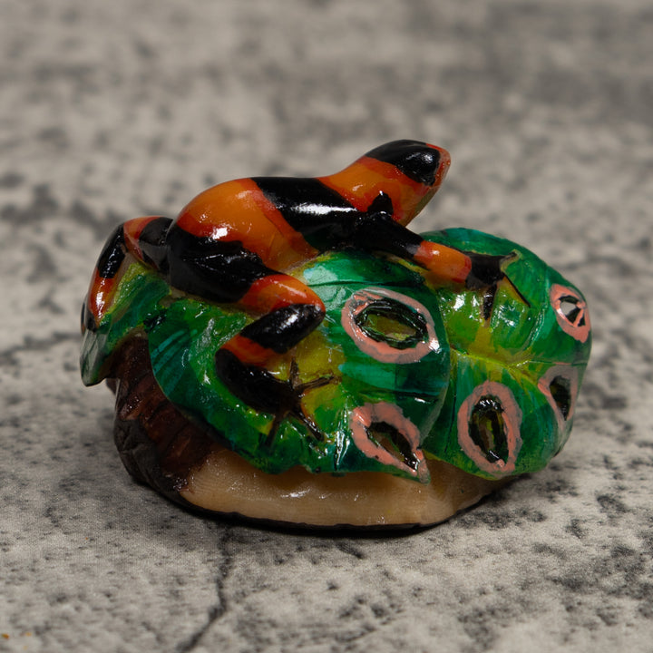 Poison Dart Frog Tagua Carving