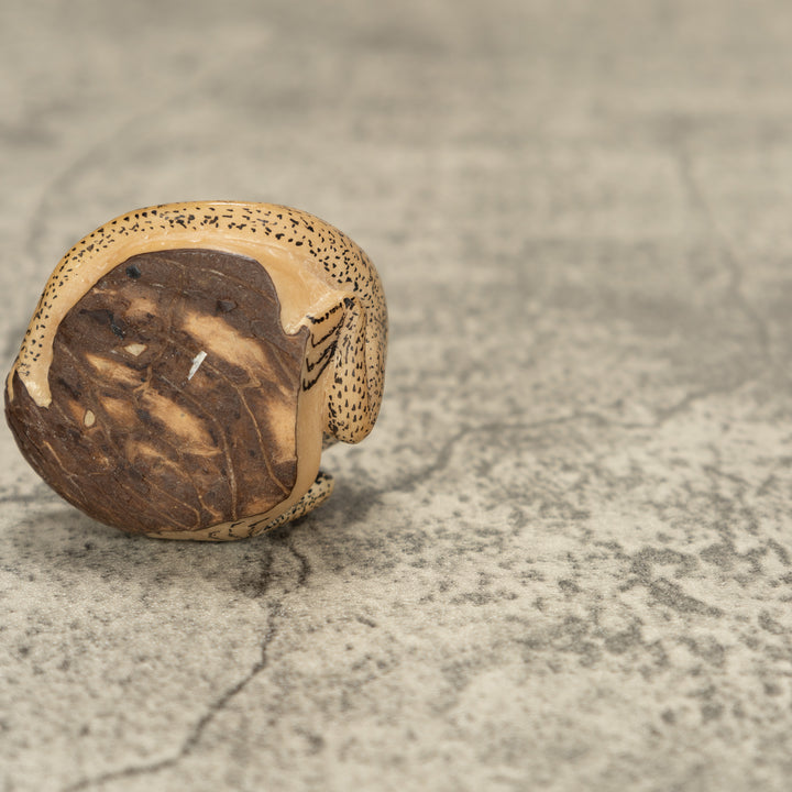 Rainforest Monkey Tagua Nut Carving