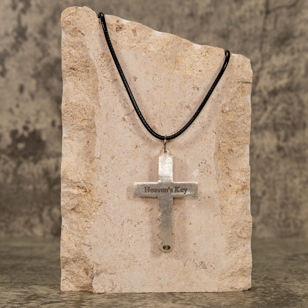 The Key to Heaven Sterling Silver Medium Pendant