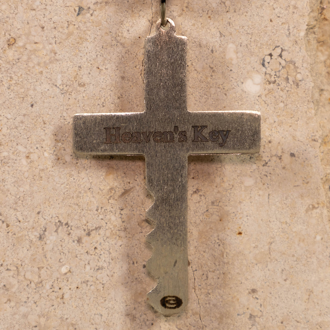 The Key to Heaven Sterling Silver Medium Pendant