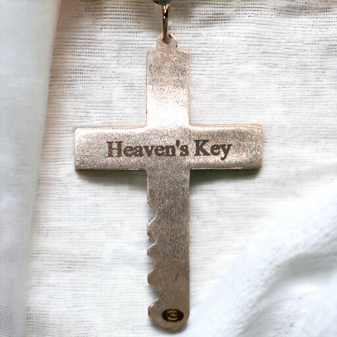 The Key to Heaven Sterling Silver Medium Pendant