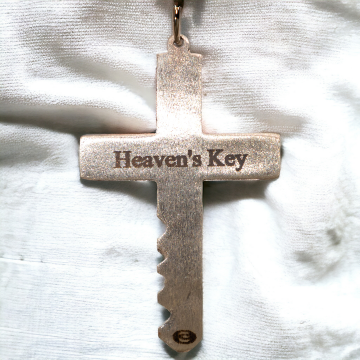 The Key to Heaven Sterling Silver Medium Pendant