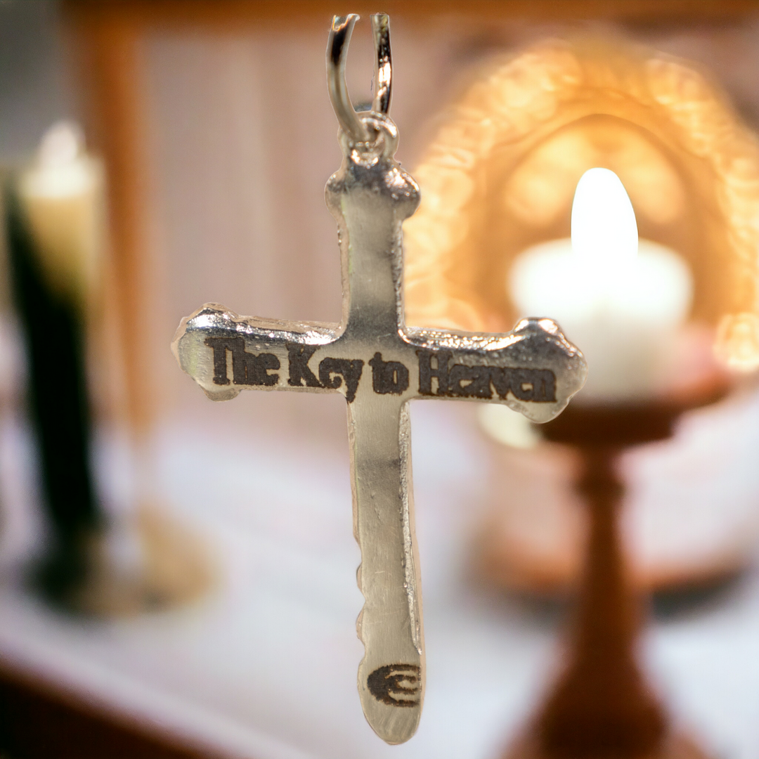 The Key to Heaven Sterling Silver Small Pendant