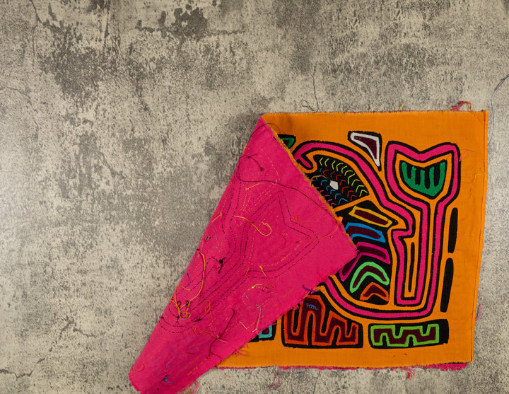 Orange And Pink Tropical Fish Mola