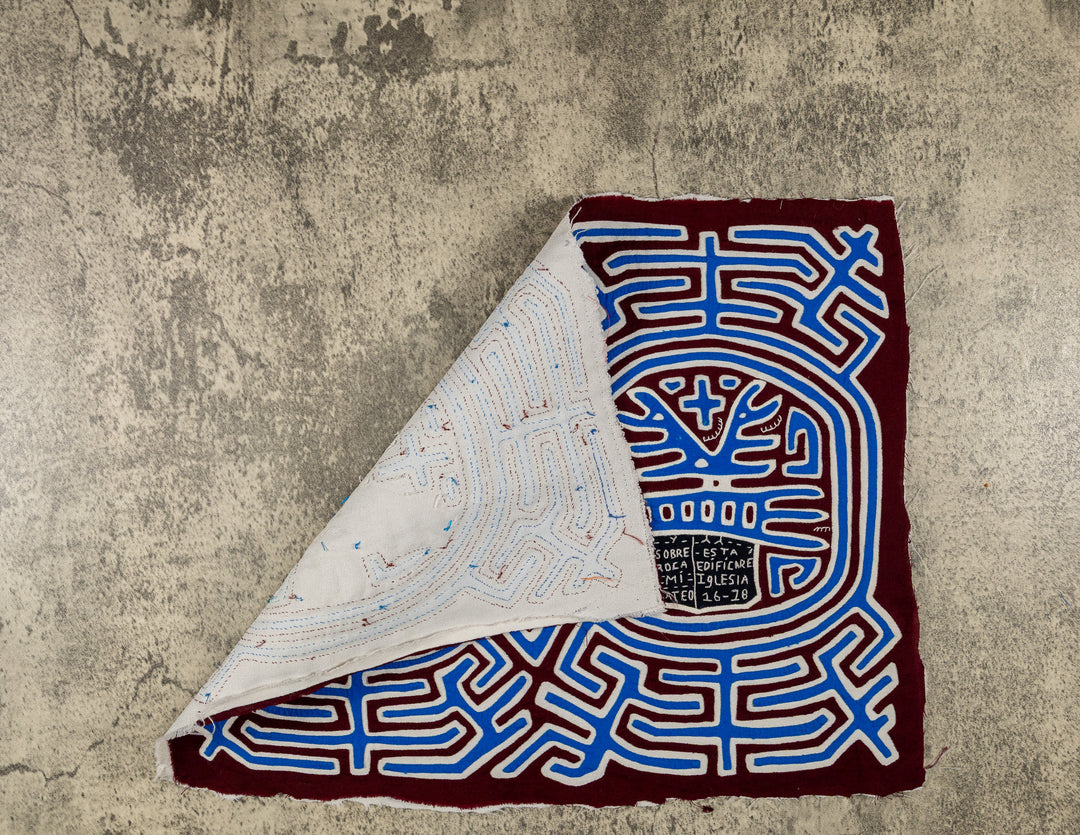 Burgundy And Blue Good News Christian Dove Mola