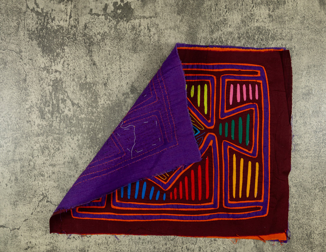 Burgundy And Purple Star Mola
