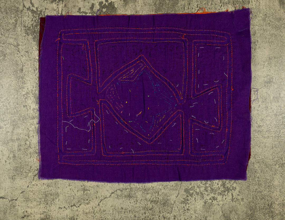 Burgundy And Purple Star Mola