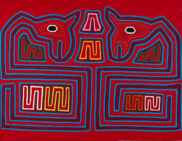 Red And Blue Loch Ness Monster Mola