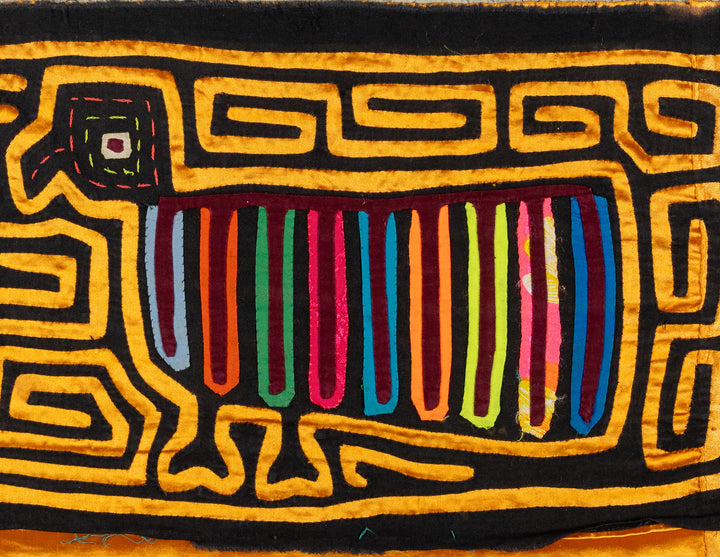 Black And Gold Jungle Bird Mola