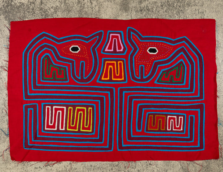 Red And Blue Loch Ness Monster Mola
