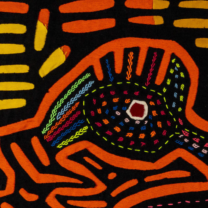 Black And Orange Kingfisher Mola