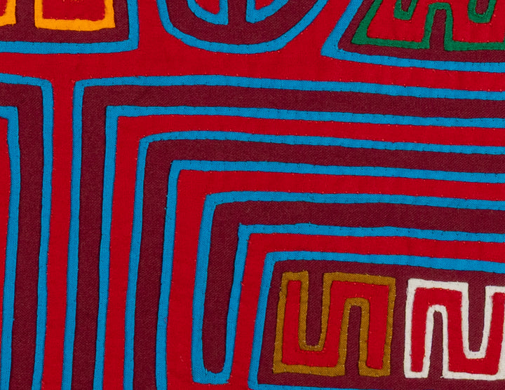 Red And Blue Loch Ness Monster Mola