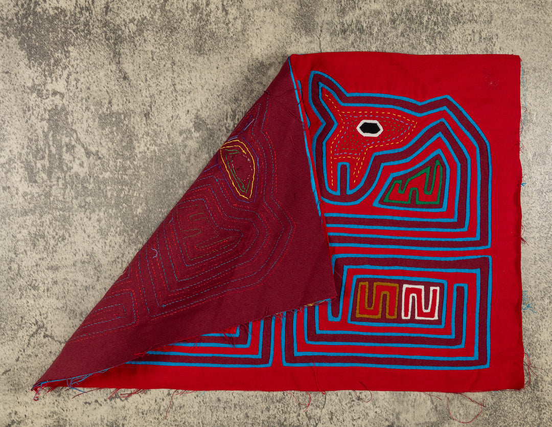Red And Blue Loch Ness Monster Mola
