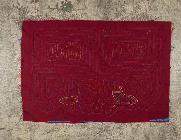 Red And Blue Loch Ness Monster Mola