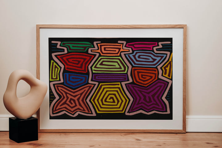 Rainbow Of Color Classic Design Mola