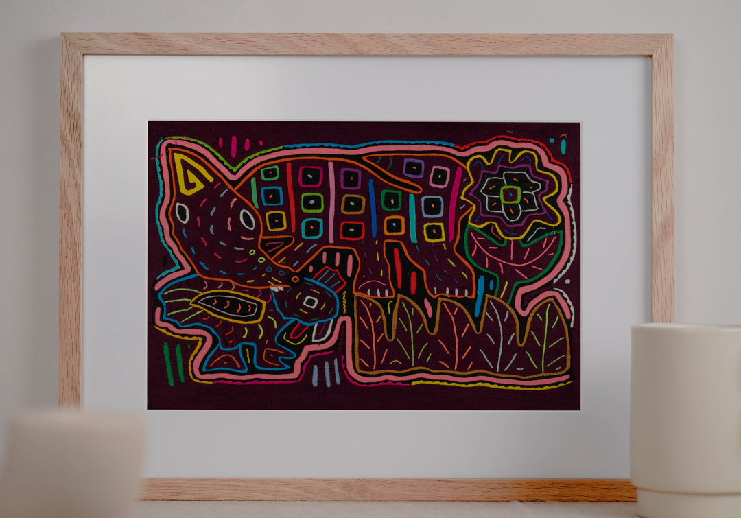 Maroon And Pink Twisted Neck Goose Bird Mola